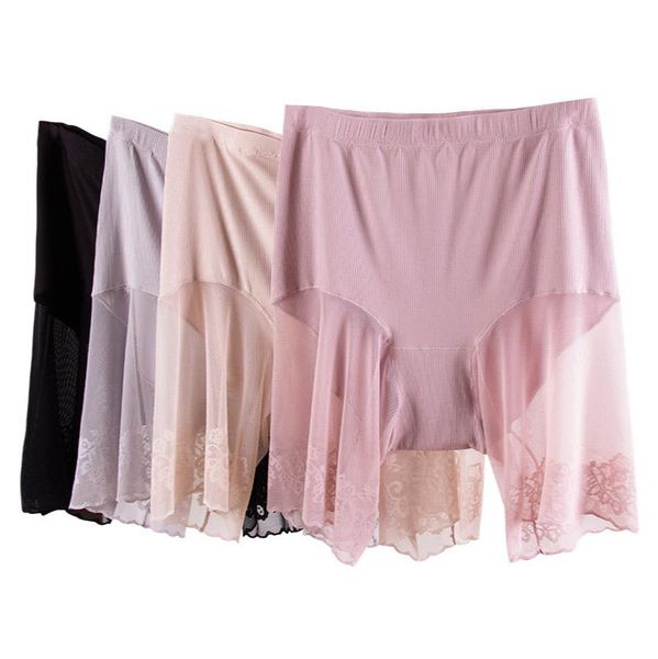 women's panties plus size shorts under skirt lace anti chafing thigh safety ladies pants underwear large women, Black;pink
women's panties plus size shorts under skirt lace anti chafing thigh safety ladies pants underwear large women, Black;pink