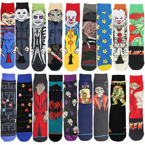 men's socks 2021 novelty halloween men hip hop christmas cartoon anime gamers michel jackson black monster
men's socks 2021 novelty halloween men hip hop christmas cartoon anime gamers michel jackson black monster