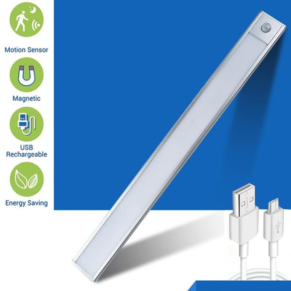 ultra-thin 12/23/40cm pir motion sensor led under cabinet light usb rechargeable wardrobe cupboard wall lamp closet night light
ultra-thin 12/23/40cm pir motion sensor led under cabinet light usb rechargeable wardrobe cupboard wall lamp closet night light