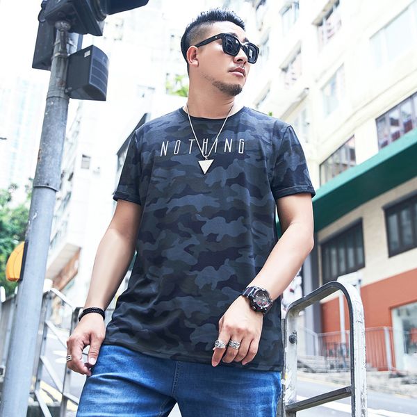 stylish loose wear short-sleeved t-shirt mens plus-sized plus size loose large size mens trendy fashion cotton spring and summer, White;black
stylish loose wear short-sleeved t-shirt mens plus-sized plus size loose large size mens trendy fashion cotton spring and summer, White;black