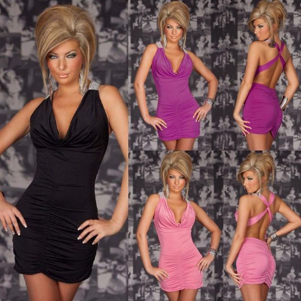 casual dresses zogaa summer women dress solid sheath club v-neck backless bodycon slim fit wear ladies sleeveless black short, Black;gray
casual dresses zogaa summer women dress solid sheath club v-neck backless bodycon slim fit wear ladies sleeveless black short, Black;gray