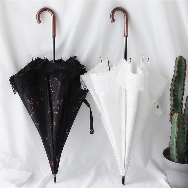 umbrellas luxury lace umbrella wedding women wooden handle lolita ladies long windproof rain ombrello gift sy296
umbrellas luxury lace umbrella wedding women wooden handle lolita ladies long windproof rain ombrello gift sy296