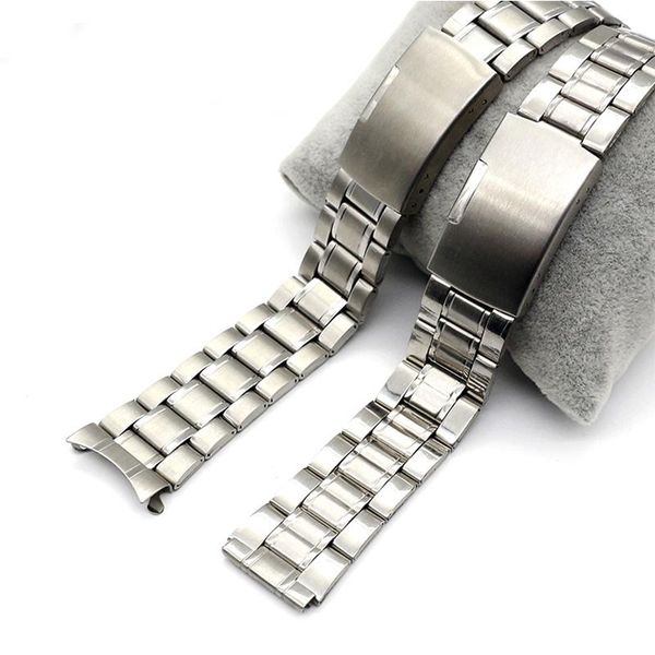 watch bands stainless steel strap accessories flat mouth arc silver 22mm side snap bracelet men universal, Black;brown
watch bands stainless steel strap accessories flat mouth arc silver 22mm side snap bracelet men universal, Black;brown