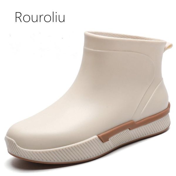 boots 2021 ankle waterproof water women spring autumn platform rain shoes winter non-slip warm rainboots, Black
boots 2021 ankle waterproof water women spring autumn platform rain shoes winter non-slip warm rainboots, Black