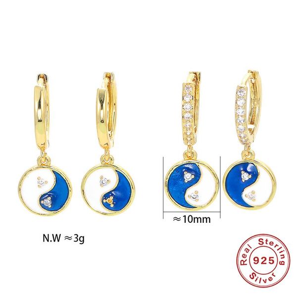 hoop & huggie western retro enamel yin yang tai chi earrings for women circle earring pendientes plata 925 hanging jewelry gotico, Golden;silver
hoop & huggie western retro enamel yin yang tai chi earrings for women circle earring pendientes plata 925 hanging jewelry gotico, Golden;silver