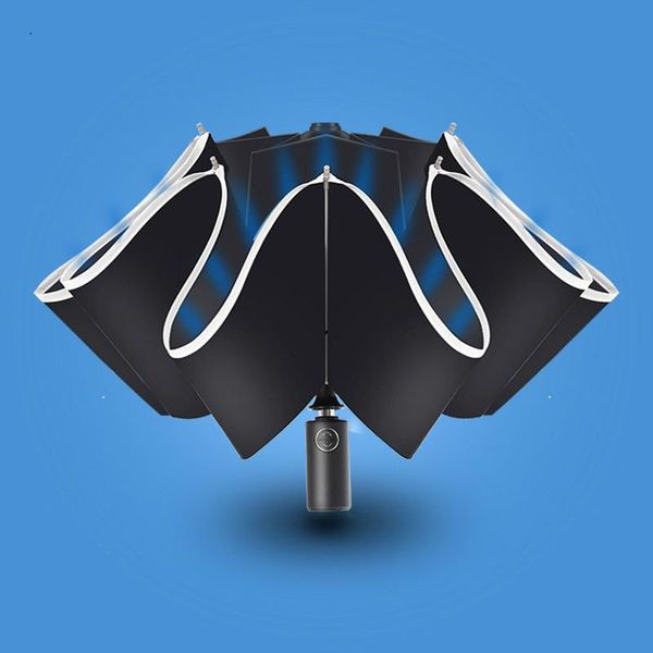 umbrellas 10 bone reverse automatic umbrella men three folding windproof big men's male rain with gift box
umbrellas 10 bone reverse automatic umbrella men three folding windproof big men's male rain with gift box