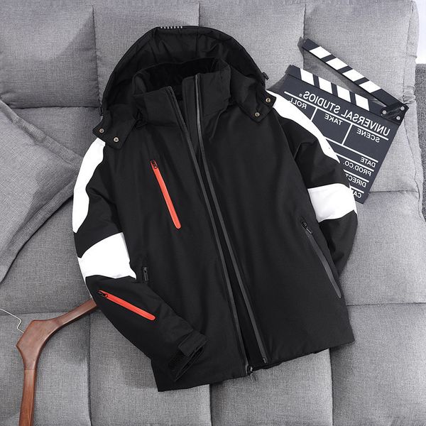 winter fashion warm jackets men white duck down removable hooded packa coat jacket waterproof, Black
winter fashion warm jackets men white duck down removable hooded packa coat jacket waterproof, Black