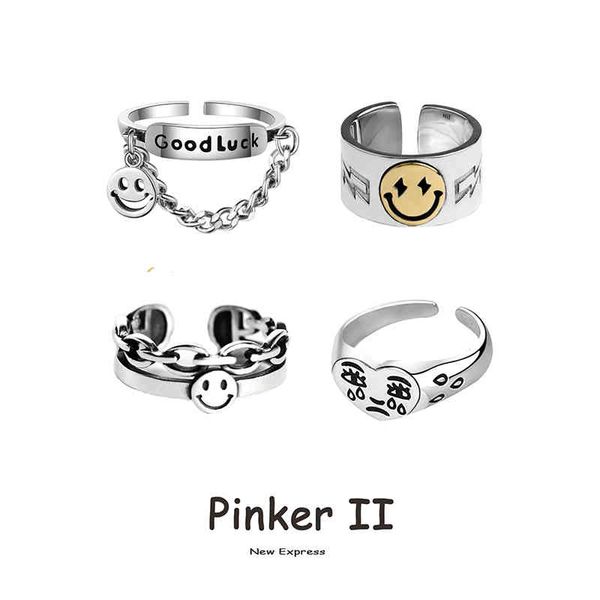 women ring adjustable smiling cute smiley fashion happy faces simple silver color open rings tears bear flower
women ring adjustable smiling cute smiley fashion happy faces simple silver color open rings tears bear flower
