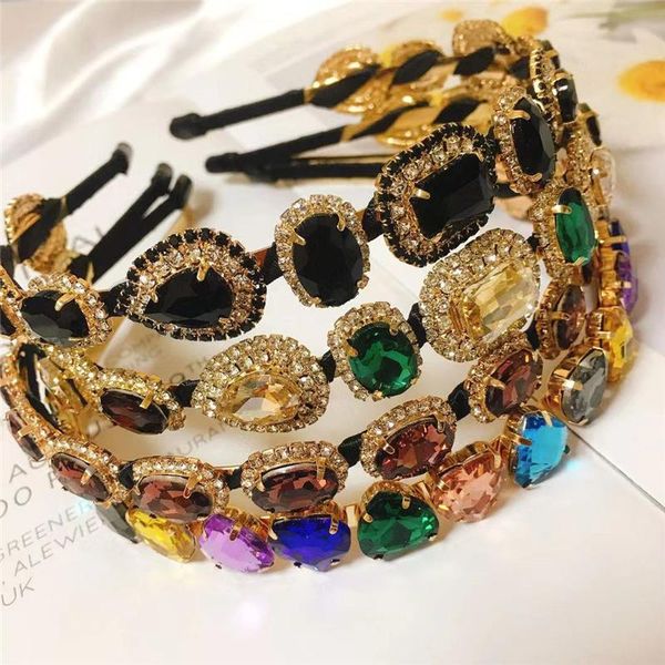 hair accessories wholesale gem baroque headbands for women girl rhinestone diamond luxury geometric crown flower hairbands
hair accessories wholesale gem baroque headbands for women girl rhinestone diamond luxury geometric crown flower hairbands