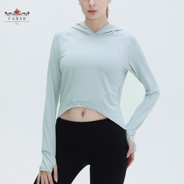 women yoga hooded shirts fitness sports long sleeve short loose running gym shirts breathable female yoga clothing, White;red
women yoga hooded shirts fitness sports long sleeve short loose running gym shirts breathable female yoga clothing, White;red