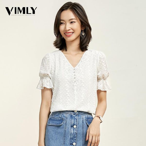 women's blouses & shirts vimly v neck lace hollow out women blouse shirt elegant ladies ruffle sleeve white female sweet stylish stree
women's blouses & shirts vimly v neck lace hollow out women blouse shirt elegant ladies ruffle sleeve white female sweet stylish stree