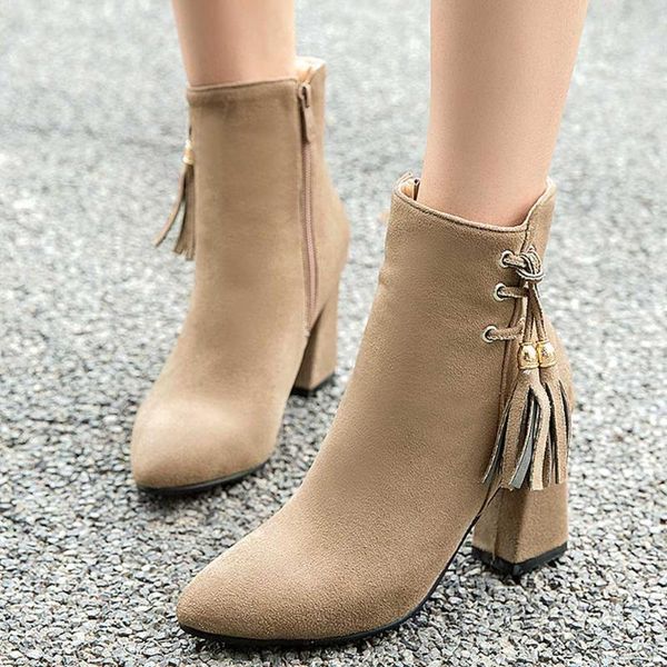 boots women's fashion pointed thick heel shoes waterproof platform high botas mujer invierno 2021 zapatos de, Black
boots women's fashion pointed thick heel shoes waterproof platform high botas mujer invierno 2021 zapatos de, Black