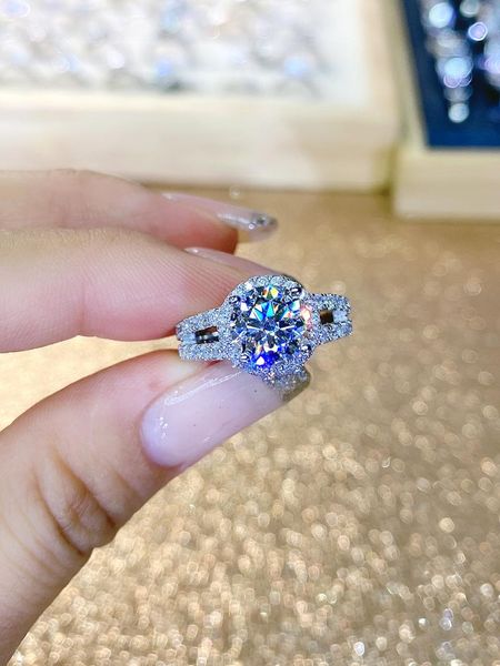 cluster rings moissanite jewelry diamond 1.5ct 2ct s925 silver rhodium plated for women engagement wedding party anniversary gift, Golden;silver
cluster rings moissanite jewelry diamond 1.5ct 2ct s925 silver rhodium plated for women engagement wedding party anniversary gift, Golden;silver