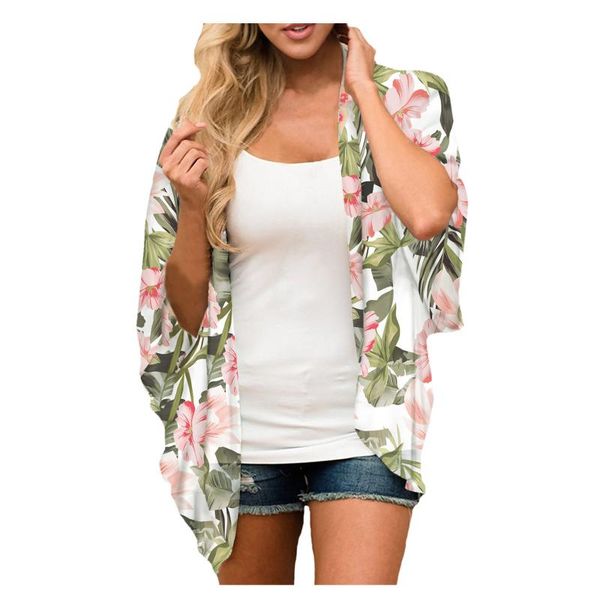 women's swimwear beachwear cover up dress printed swimsuit chiffon casual loose front cardigan pareo plage tahitien bañadores mujer, White;black
women's swimwear beachwear cover up dress printed swimsuit chiffon casual loose front cardigan pareo plage tahitien bañadores mujer, White;black