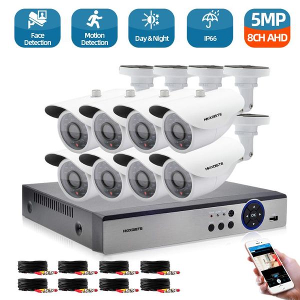 wireless camera kits face detection 8ch 5mp ahd dvr kit 5 in 1 8pcs cameras outdoor cctv system ir security video surveillance
wireless camera kits face detection 8ch 5mp ahd dvr kit 5 in 1 8pcs cameras outdoor cctv system ir security video surveillance