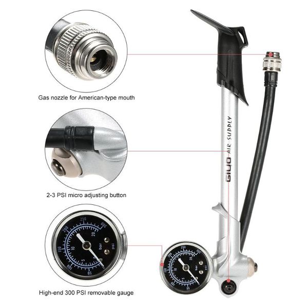 new mini bicycle bike pump portable pump air supply bike cycle air pressure inflator with gauge for american valves
new mini bicycle bike pump portable pump air supply bike cycle air pressure inflator with gauge for american valves