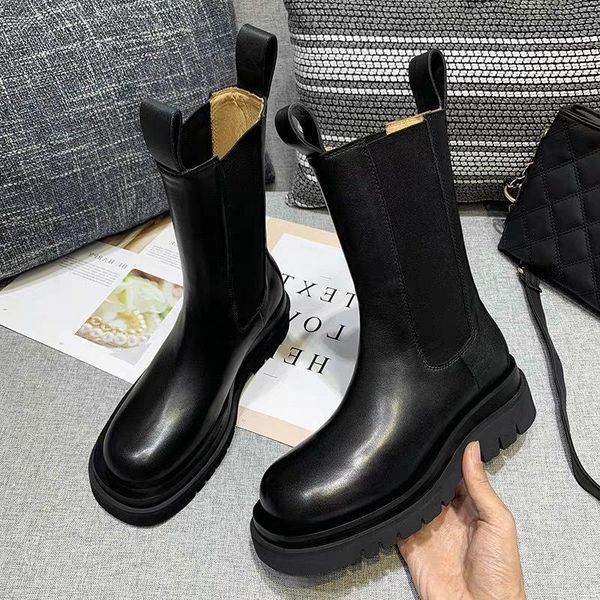 boots for women leather low barrel and thick soled heel autumn winter 2021 british style student, Black
boots for women leather low barrel and thick soled heel autumn winter 2021 british style student, Black