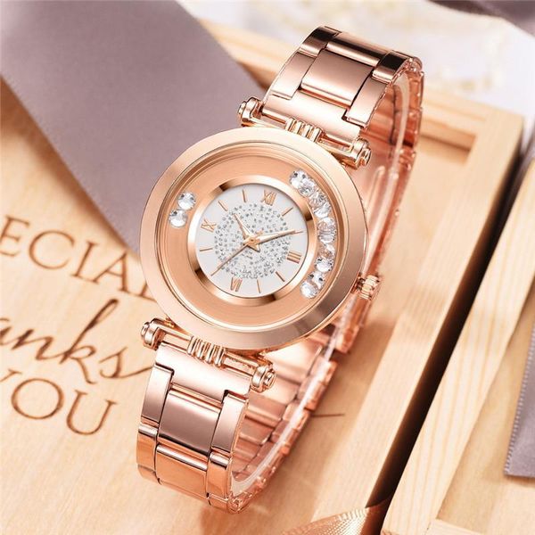 wristwatches 2021 women watches luxury stainless steel fashion strap bracelet watch round dial table women's drop relogio, Slivery;brown
wristwatches 2021 women watches luxury stainless steel fashion strap bracelet watch round dial table women's drop relogio, Slivery;brown