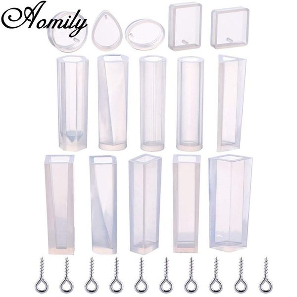 baking & pastry tools aomily diy 15pcs/set handmade jewelry mold necklace eardrop gemstones cake chocolate crystal drop resin soap molds 100
baking & pastry tools aomily diy 15pcs/set handmade jewelry mold necklace eardrop gemstones cake chocolate crystal drop resin soap molds 100