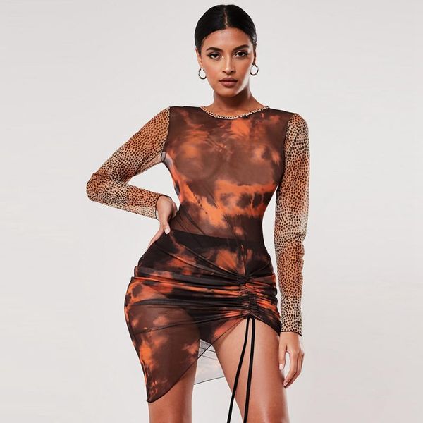 print see-through mesh sheer summer dress 2021 woman slim long sleeve casual patchwork lace-up party mini dress, White;black
print see-through mesh sheer summer dress 2021 woman slim long sleeve casual patchwork lace-up party mini dress, White;black