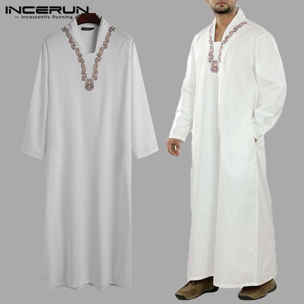 ethnic clothing incerun style robes mens sleeve v neck jubba thobe vintage patchwork muslim kaftan loose printed arabic s-5xl, Red
ethnic clothing incerun style robes mens sleeve v neck jubba thobe vintage patchwork muslim kaftan loose printed arabic s-5xl, Red