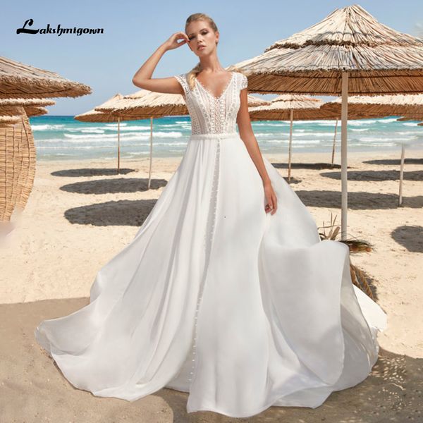 new lace wedding es 2021 v-neck backless plus size boho beach chiffon a-line bridal gown vestido de novia cg2u, White
new lace wedding es 2021 v-neck backless plus size boho beach chiffon a-line bridal gown vestido de novia cg2u, White