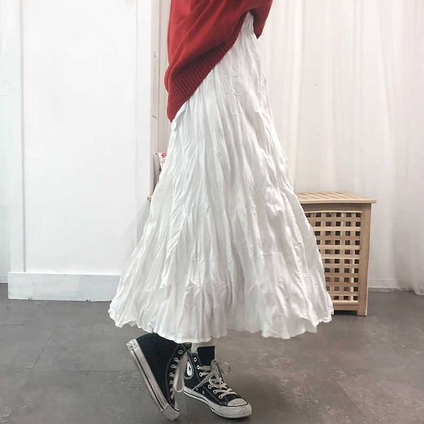 skirts women long pleated midi autumn winter korean style casual high waist a-line plicated school girl falda plisada mujer 9l35, Black
skirts women long pleated midi autumn winter korean style casual high waist a-line plicated school girl falda plisada mujer 9l35, Black