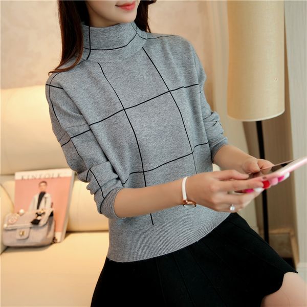 2021 new office women's autumn winter sweaters turtleneck plaid pattern knitted pullovers female slim casual jumpers ladies 6aua, White;black
2021 new office women's autumn winter sweaters turtleneck plaid pattern knitted pullovers female slim casual jumpers ladies 6aua, White;black