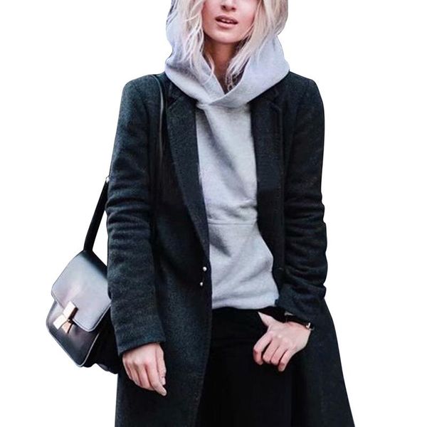 women's hoodies & sweatshirts fashion women sweatshirt solid color outerwear loose long sleeve fleece hooded streetwear with pocket, Black
women's hoodies & sweatshirts fashion women sweatshirt solid color outerwear loose long sleeve fleece hooded streetwear with pocket, Black