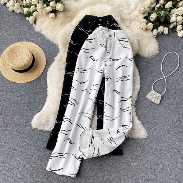 women's pants & capris women jeans high waist denim trousers fashion streetwear casual spring autumn striped print straight leg harajuk, Black;white
women's pants & capris women jeans high waist denim trousers fashion streetwear casual spring autumn striped print straight leg harajuk, Black;white