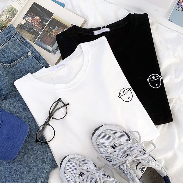 new 2021 spring kawaii women shirt long sleeve fun print round neck loose thin white t-shirt z0u5
new 2021 spring kawaii women shirt long sleeve fun print round neck loose thin white t-shirt z0u5