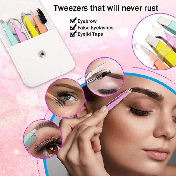 eyebrow tools & stencils 6pcs trimming kit eyelashes tweezers anti-static lashes pliers beauty makeup eyelash extensions
eyebrow tools & stencils 6pcs trimming kit eyelashes tweezers anti-static lashes pliers beauty makeup eyelash extensions