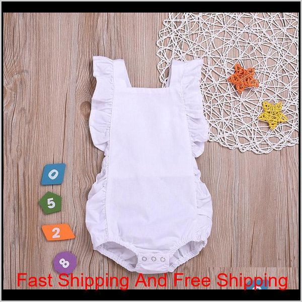 solid baby rompers 6 colors ruffle lace romper infant sleeveless solid jumpsuits elastic button baby onesies qylpfw toys2010, Blue
solid baby rompers 6 colors ruffle lace romper infant sleeveless solid jumpsuits elastic button baby onesies qylpfw toys2010, Blue