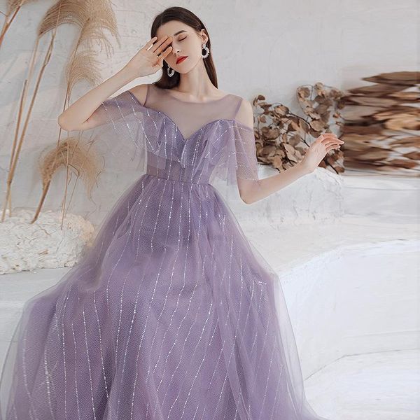 ethnic clothing 2021 women fairy purple backless prom dresses elegant spaghetti strap long tulle a line evening gown, Red
ethnic clothing 2021 women fairy purple backless prom dresses elegant spaghetti strap long tulle a line evening gown, Red