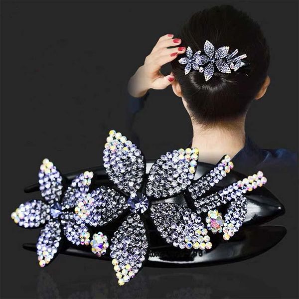 cn flower leaf duckbill hair for women girls retro rhinestone hair clips hairpins shinning ponytail accessories, Slivery;white
cn flower leaf duckbill hair for women girls retro rhinestone hair clips hairpins shinning ponytail accessories, Slivery;white