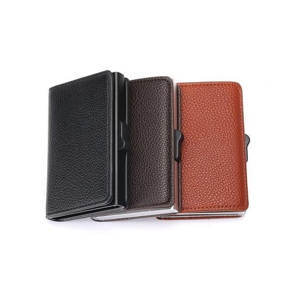 bycobecy credit card holder aluminum box fashion soft leather slim card case rfid blocking card wallet for travel new jllyou
bycobecy credit card holder aluminum box fashion soft leather slim card case rfid blocking card wallet for travel new jllyou