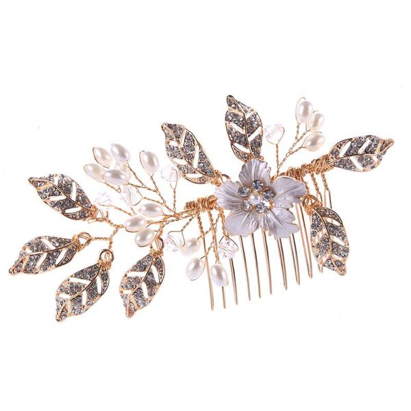 hair clips & barrettes golden wired rhinestones shinning crystal leaves pearl wedding comb bridal accessories bridesmaids et, Golden;silver
hair clips & barrettes golden wired rhinestones shinning crystal leaves pearl wedding comb bridal accessories bridesmaids et, Golden;silver