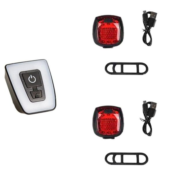 bike lights 1 set usb rechargeable bicycle front light lamp & smart safety warning tail
bike lights 1 set usb rechargeable bicycle front light lamp & smart safety warning tail