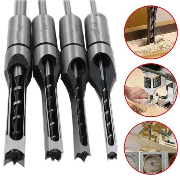 professional hand tool sets 6.4/8/9.5/12.7mm hss square hole drill bit auger steel mortising drilling craving woodworking tools
professional hand tool sets 6.4/8/9.5/12.7mm hss square hole drill bit auger steel mortising drilling craving woodworking tools