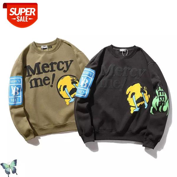 Kanye West Mercy Me Men and Women Sweatshirt Crying Foaming Word CPFM Fleece Winter Autumn Sweatshirts #Zv0o, Black
Kanye West Mercy Me Men and Women Sweatshirt Crying Foaming Word CPFM Fleece Winter Autumn Sweatshirts #Zv0o, Black