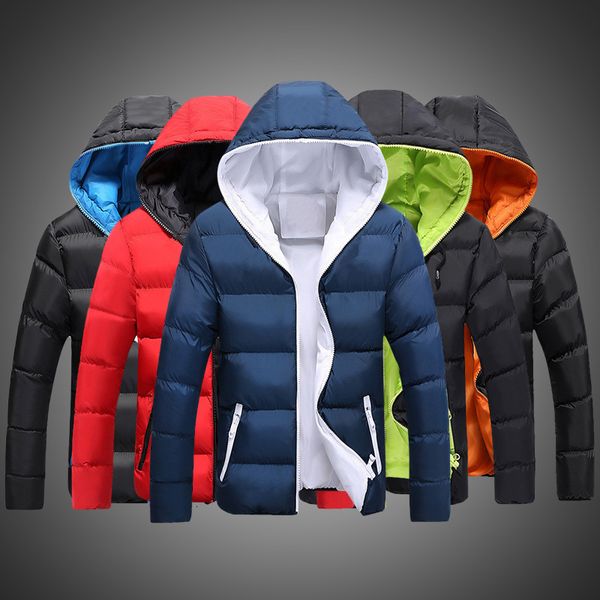 2021 new winter hooded parka autumn warm outwear brand slim mens coats casual windbreaker quilted bomber jackets men zqf8, Black;brown
2021 new winter hooded parka autumn warm outwear brand slim mens coats casual windbreaker quilted bomber jackets men zqf8, Black;brown