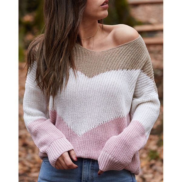 2021 new casual patchwork striped women knitted spring autumn three-quarter sleeve pullover ladies v neck hollow out sweater ova6, White;black
2021 new casual patchwork striped women knitted spring autumn three-quarter sleeve pullover ladies v neck hollow out sweater ova6, White;black