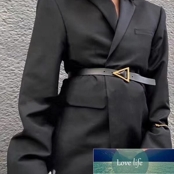 luxury designer belts for women genuine leather belt gold triangle buckle ladies waist black ceinture femme waistband cinto factory price ex, Black;brown
luxury designer belts for women genuine leather belt gold triangle buckle ladies waist black ceinture femme waistband cinto factory price ex, Black;brown