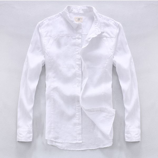 2021 spring and summer new pure linen white casual men shirt loose four seanson flax mens shirts camisa masculina ry31
2021 spring and summer new pure linen white casual men shirt loose four seanson flax mens shirts camisa masculina ry31