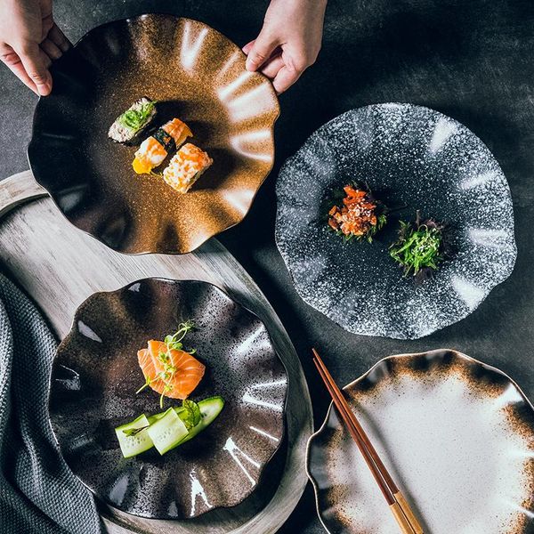 dishes & plates japanese ceramic round plate creative lotus leaf sushi steak dessert western simple household kitchen tableware
dishes & plates japanese ceramic round plate creative lotus leaf sushi steak dessert western simple household kitchen tableware