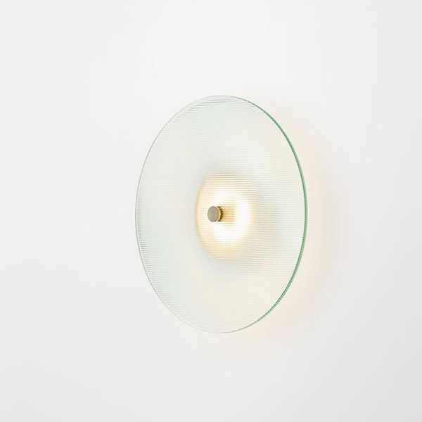 wall lamp interstellar glass round high-quality art disc can be customized size non-standard