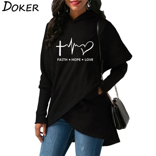 autumn winter women hoodies sweatshirts casual plus size faith printed hooded sweatshirt female loose christmas hoodie warm 201102, Black
autumn winter women hoodies sweatshirts casual plus size faith printed hooded sweatshirt female loose christmas hoodie warm 201102, Black