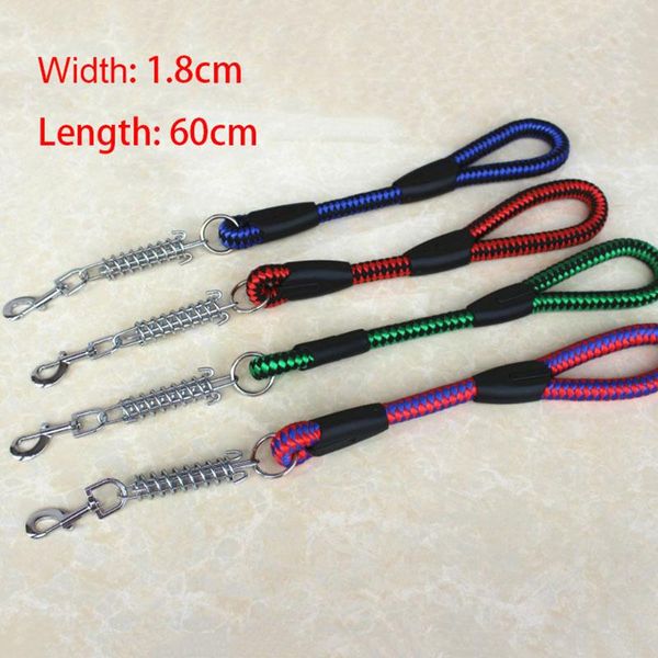 dog collars & leashes hand protection nylon leash super strong collar for medium large dogs with spring 60cm anti pull
dog collars & leashes hand protection nylon leash super strong collar for medium large dogs with spring 60cm anti pull