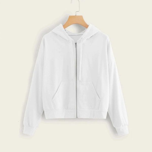 2021 women lose weight casual solid white long sleeve zipper pocket shirt hooded sweatshirt streetwear pullover clothes, Black
2021 women lose weight casual solid white long sleeve zipper pocket shirt hooded sweatshirt streetwear pullover clothes, Black