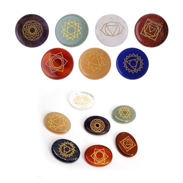 decorative objects & figurines 7pcs chakra stones reiki healing crystal with engraved symbols holistic balancing polished palm natural
decorative objects & figurines 7pcs chakra stones reiki healing crystal with engraved symbols holistic balancing polished palm natural